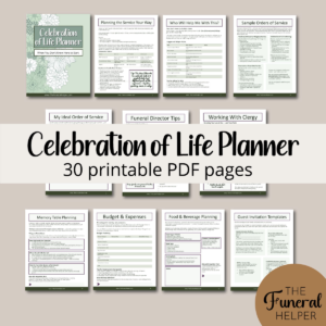 Celebration of Life Planning Workbook