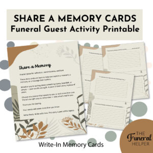 Remembering Together Share a Memory Cards